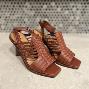 Sam Edelman Brown Heeled Sandals